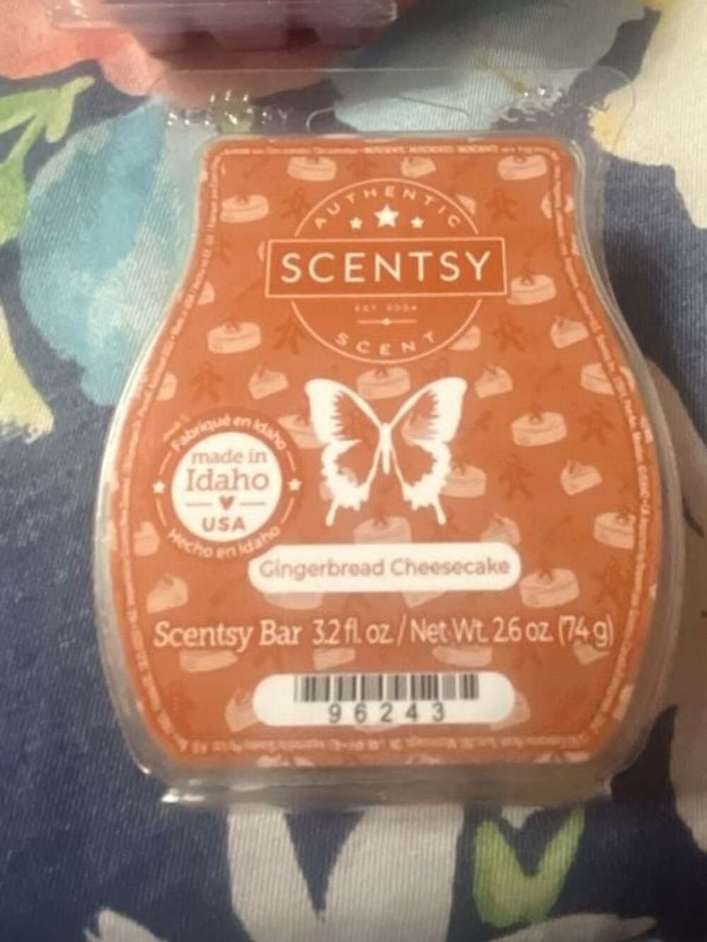 Scentsy Gingerbread Cheesecake Scented Wax Bar